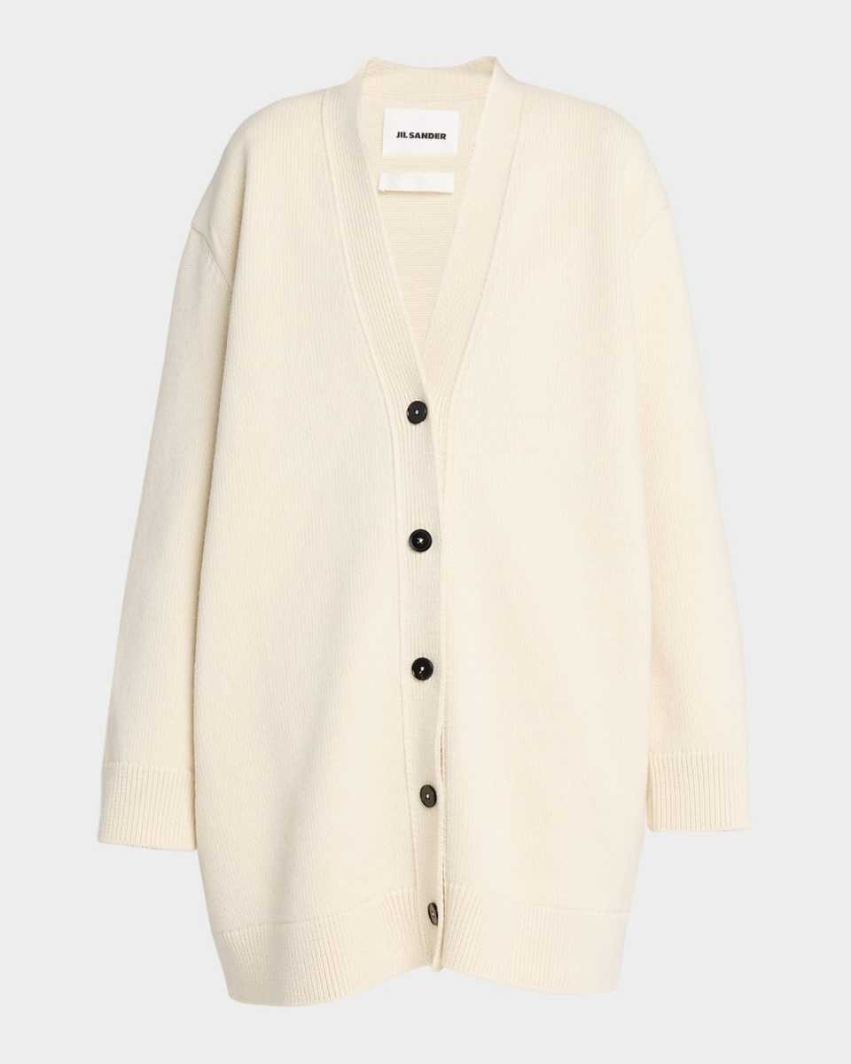 Oversized V-Neck Cardigan